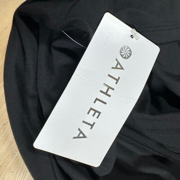 Athleta Women's Essential Tee Dress Black Size Small New With Tags Condition - Picture 6 of 12